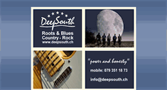 Desktop Screenshot of deepsouth.ch